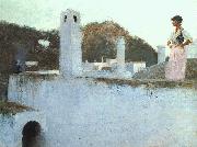 John Singer Sargent View of Capri oil painting